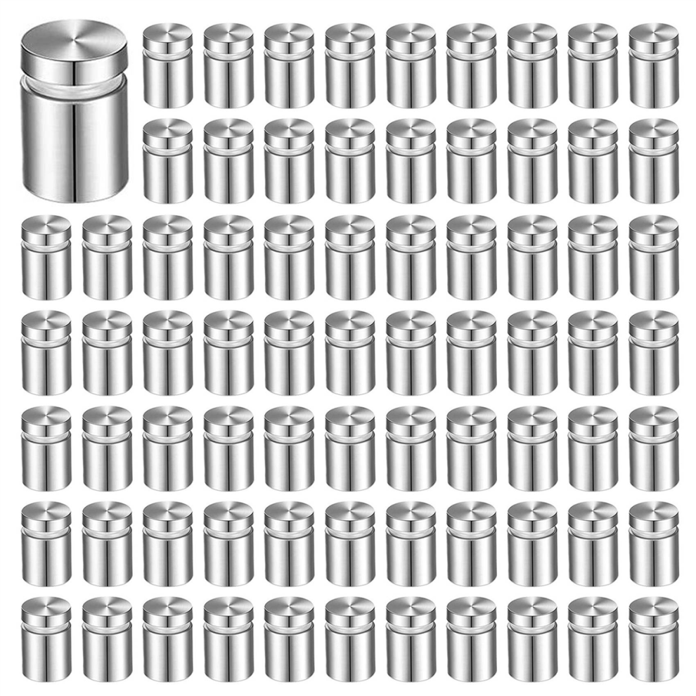 100 Pack Sign Standoff Screws Advertising Screws-image-OPC-PJ95MRJ-NEW