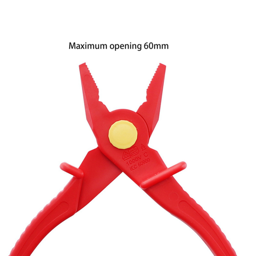 Insulated Electrician Plastic Pliers 1000V Insulated for Hand Tools 2