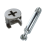 Furniture Cam Fitting with Dowel and Pre-Inserted Nut (Set of 5) 3