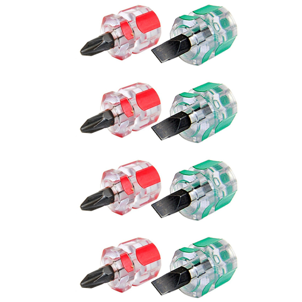 Mini Short Stubby Slotted Screwdriver Set 4713001679231
