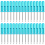 100 PCS Mini Slotted Screwdriver, 2.0mm Flat Head 45mm Length 2