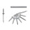 100Pcs Double-Head Skirting Thread Seamless Nail, Seamless Nail 2