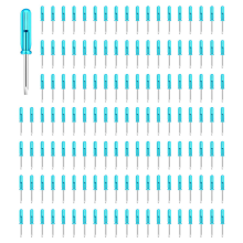 100 PCS Mini Slotted Screwdriver, 2.0mm Flat Head 45mm Length