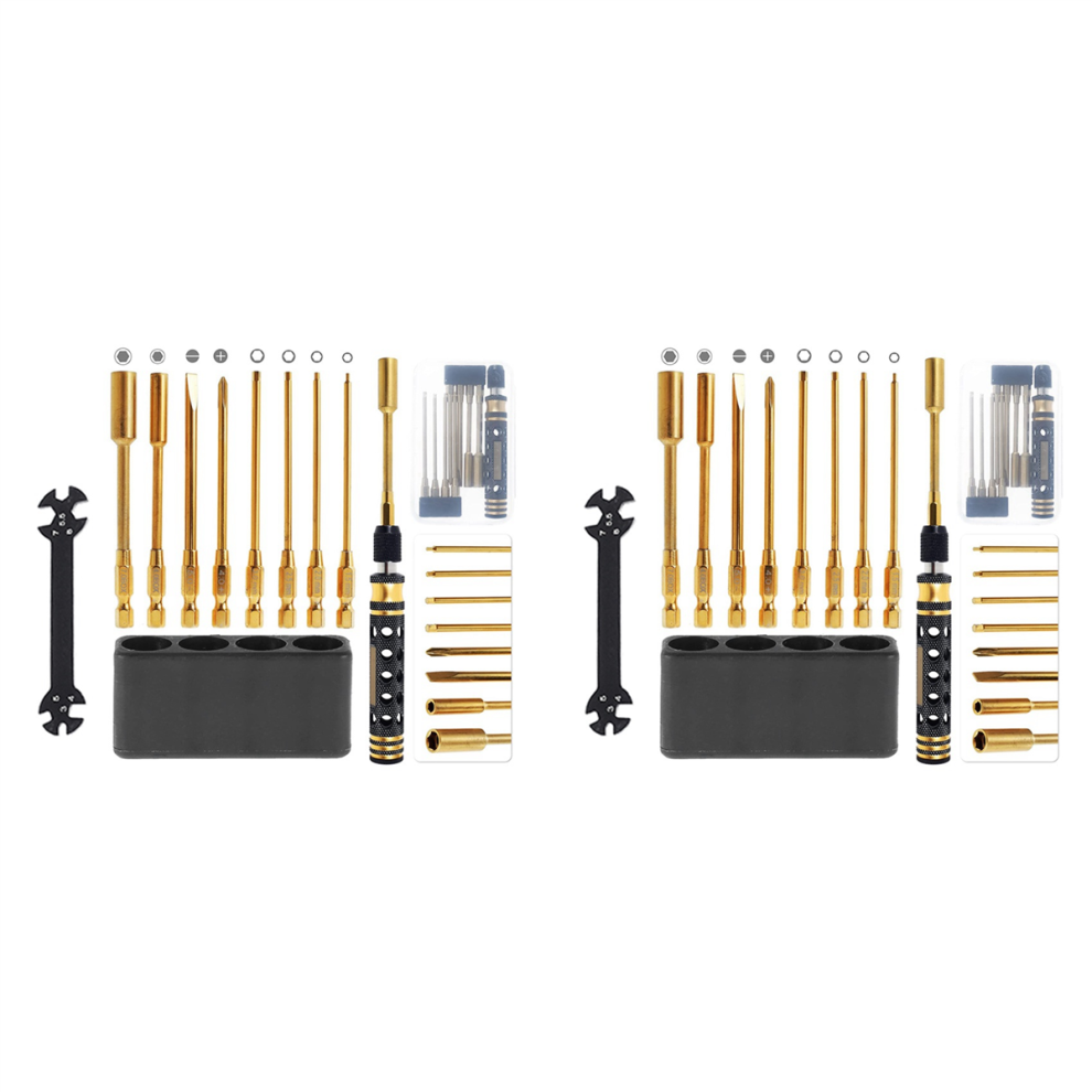 9 In 1 Rc Tool Kit, Hex Driver Screwdriver Set For Rc Car Hobby Tools 4713001678869