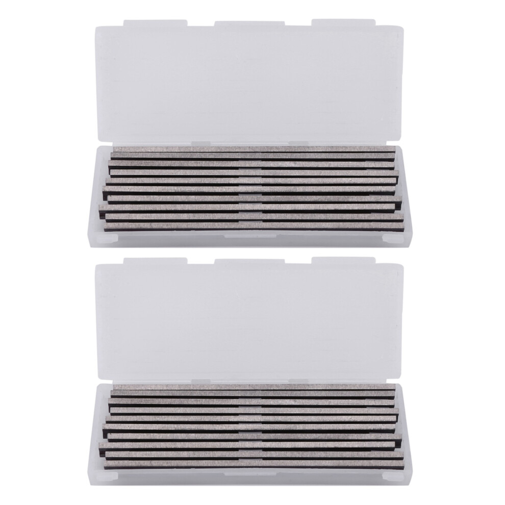 10Pcs Reversible High Speed Steel Planer Blades 82Mm X 5.5Mm 4713001679880