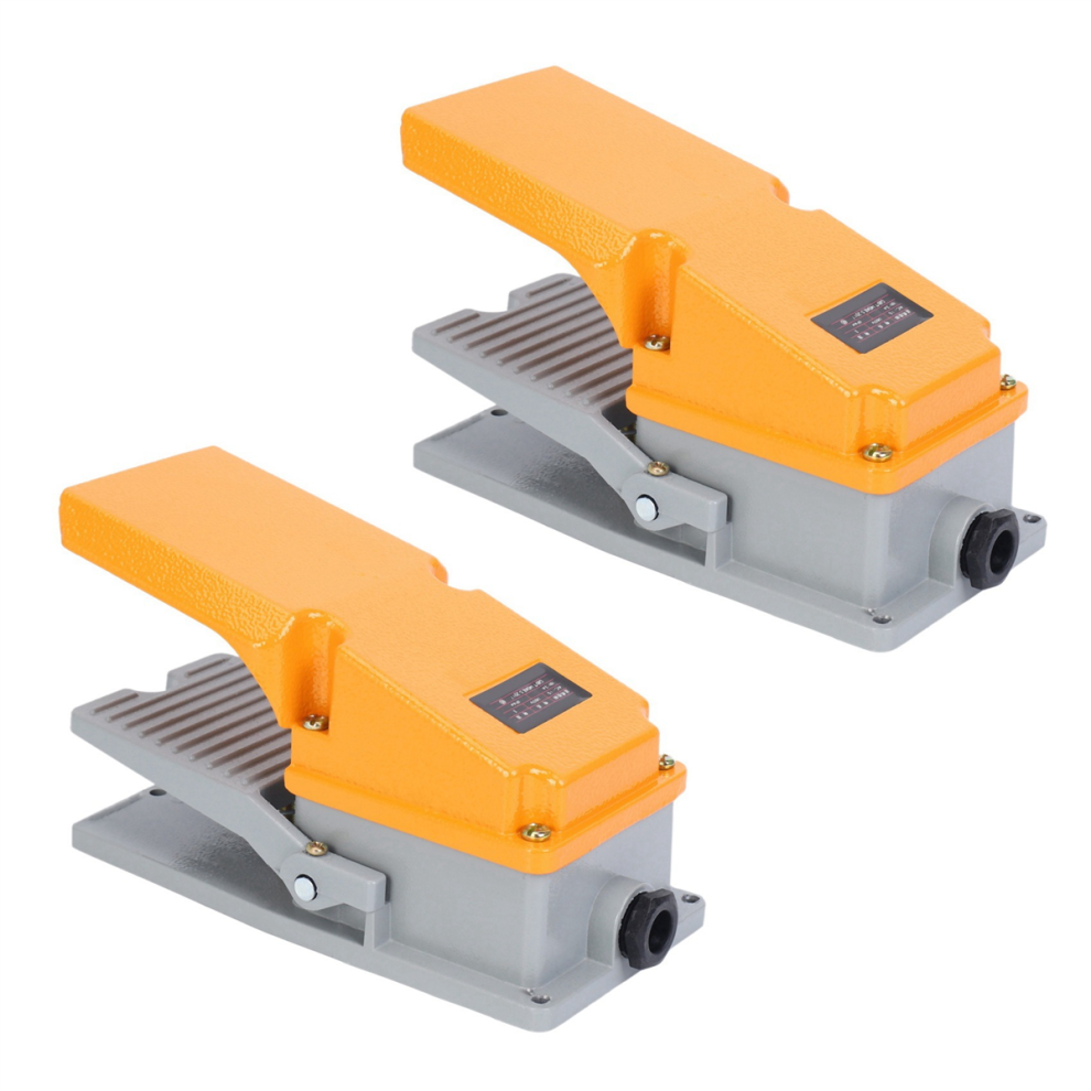 Lt4 Foot Switch Aluminium Pedal Switch For Machine Silver Contact 4713001670160