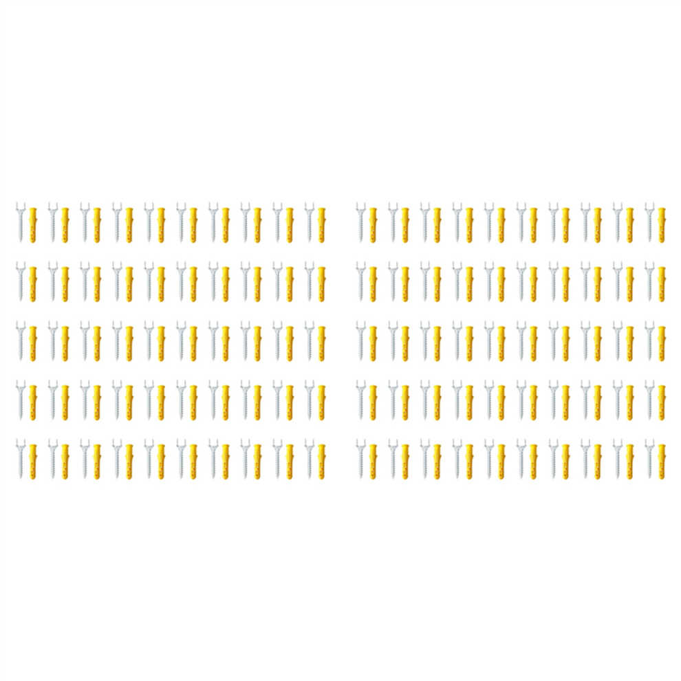 100Pcs Seamless Nails Double-Headed Screw Solid Wood Baseboard Screws 4713001680176