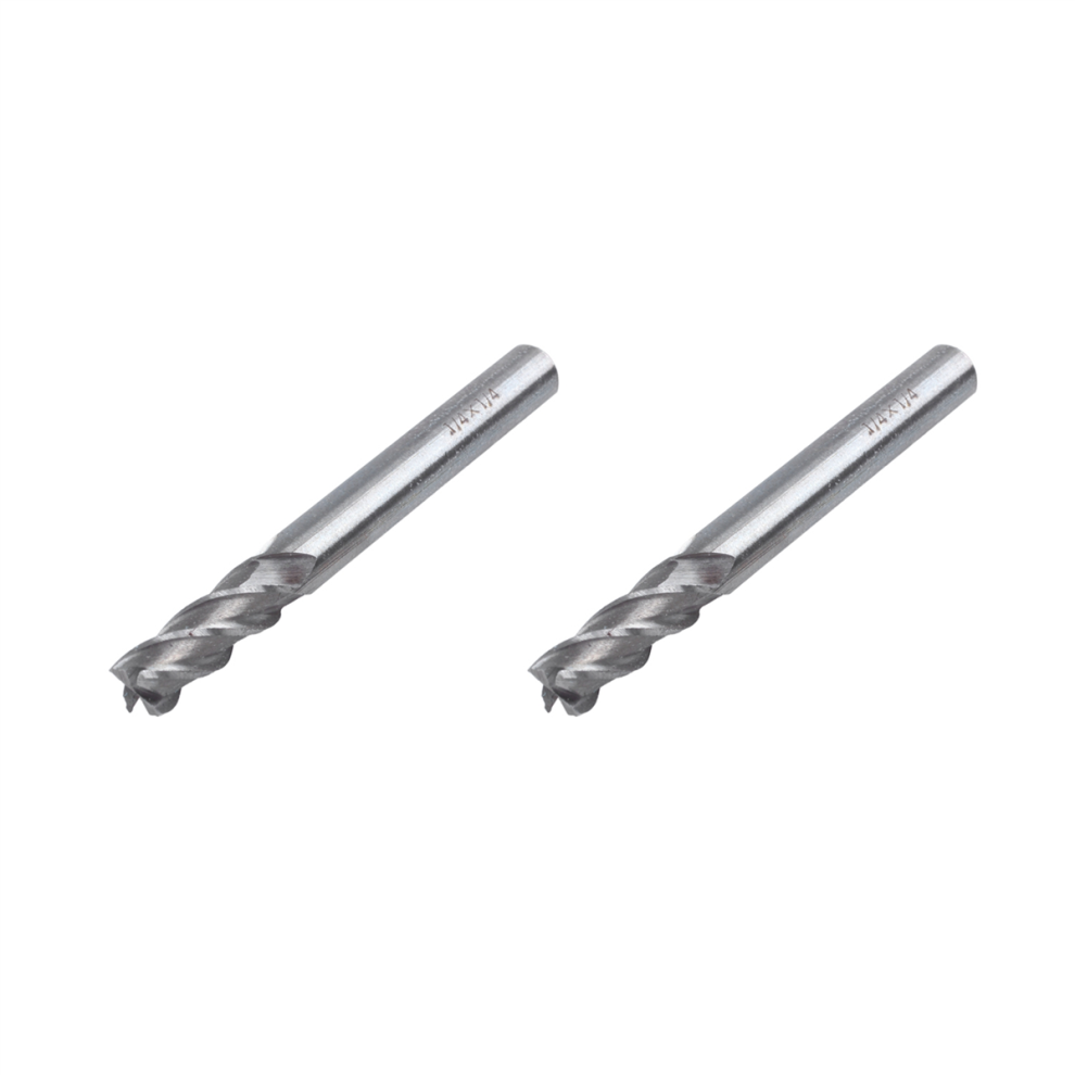 End Mill Router Bit 4 Flute 1/4 Inch Shank 1/4 Inch Diameter 4713001668587