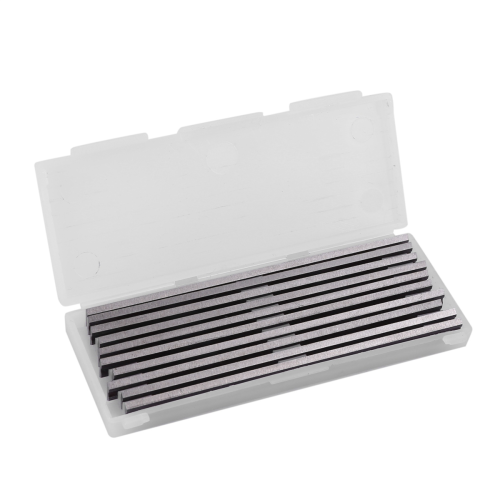 10Pcs Reversible High Speed Steel Planer Blades 82Mm X 5.5Mm 1