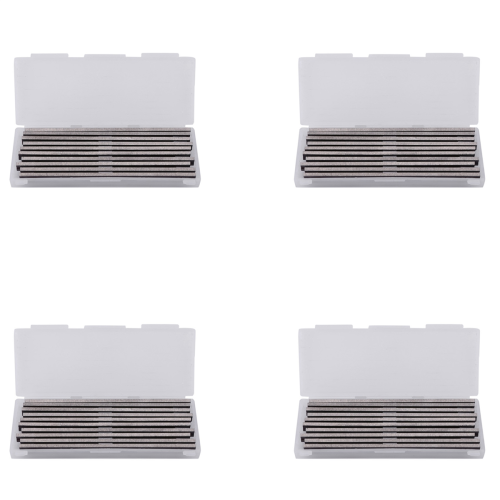 10Pcs Reversible High Speed Steel Planer Blades 82Mm X 5.5Mm