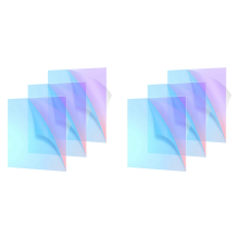 Colored Translucent Acrylic Board,8 x 12 Inch(3 Pack,2.6mm Thick)