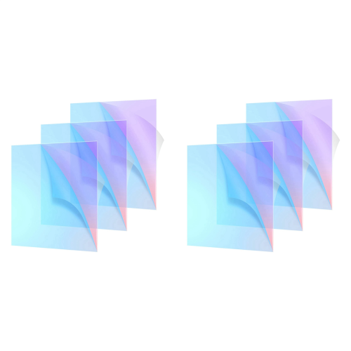 Colored Translucent Acrylic Board,8 x 12 Inch(3 Pack,2.6mm Thick)
