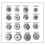 Valve Seat Reamer Motorcycle Repair Tool Set Fit for 5