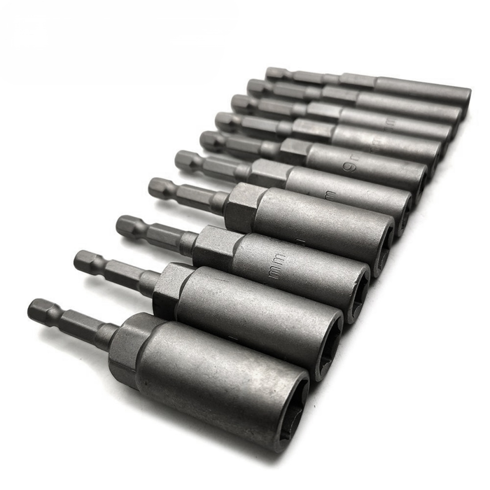 Hex Socket Sleeve Nozzles Nut Driver Set For Power Drills Impact 4713001667771