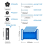 Upgraded Featherboard Safety Device Stackable Board ,Blue 4
