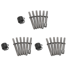 7 Pcs Great Heavy Duty Smoothing Pneumatic Air Rivet Hammer Tools Kit