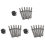 7 Pcs Great Heavy Duty Smoothing Pneumatic Air Rivet Hammer Tools Kit 1