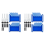 Upgraded Featherboard Safety Device Stackable Board ,Blue 1
