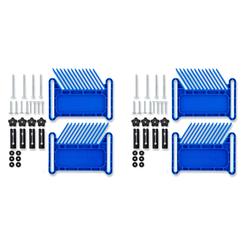 Upgraded Featherboard Safety Device Stackable Board ,Blue