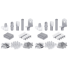 120Pcs Shelf Pegs Kit, 5 Styles Shelf Pins Shelf Support Pegs