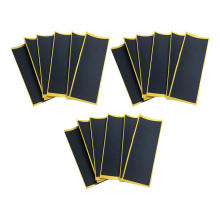 20Pcs/Lot Black Fingerboard Deck Uncut Tape Stickers Tape 38x110mm