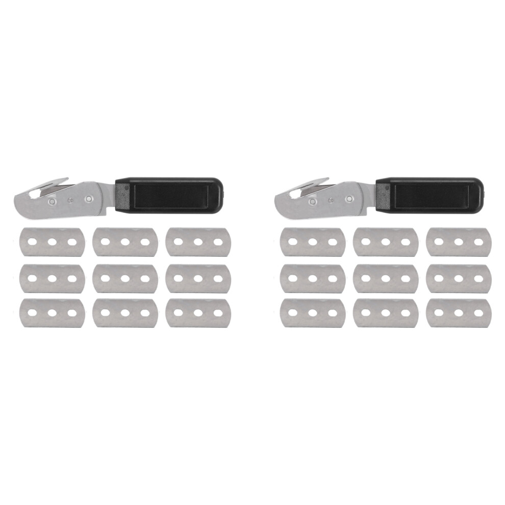 2X Vinyl Back Paper Slitter Cutter Manual Knife for Car Extra Blade