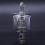 50mL Engine Machine Lubricator Oil Drip Feed Oiler Clear+Silver 3