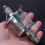 50mL Engine Machine Lubricator Oil Drip Feed Oiler Clear+Silver 5