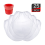 25 Pcs 5 Gallon Elastic Top Paint Strainer Bags White Fine Mesh Bag 2