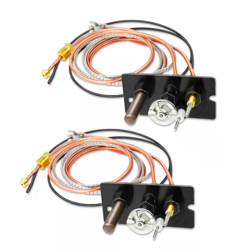 2X Propane & Natural Gas Fireplace Pilot Assembly Include Pilot Tube