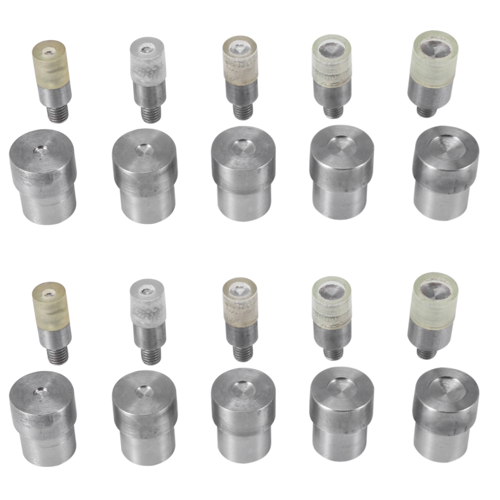 5 Sets Double Caps Rivets Dies(5Mm/6Mm/8Mm/10Mm/12Mm) 4713001680503