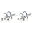 Aluminum Fold Clamp Hooks Stage Light Fold Hanging Hook 1