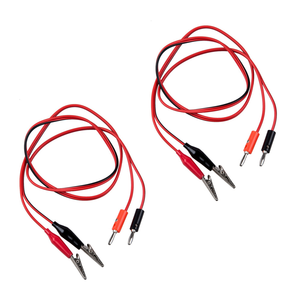 Alligator Clip To Banana Plug Probe Cable Test Lead 90Cm 3Ft 4713001687588