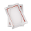 2Pcs A4 Printing Aluminum Frame Stretched 120T Silk Polyester Screen 5