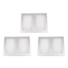2Pcs A4 Printing Aluminum Frame Stretched 120T Silk Polyester Screen