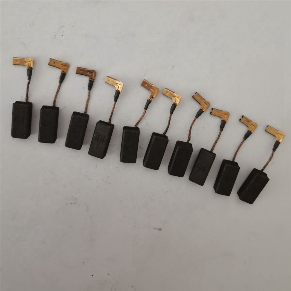 10 Pcs Carbon Brush For N183725 Dwe4057 Dwe4056 Dwe4051 4713001684631
