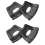 Wheel Rim Shield Protector Tool for Motorcycle Bike ATV 2PCS, Black 1