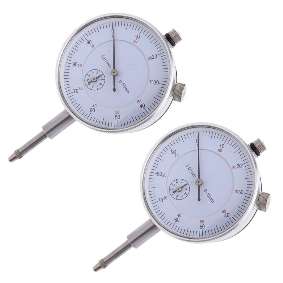 Dial Indicator Gauge 0-10Mm Meter 0.01 Resolution Concentricity Test 4713001689667