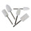 25pcs Felt Polishing Buffing Pad Head Set Rotary Tools for 3