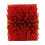 2X Red Abrasive Wire Drum Brushes Deburring Polishing Buffing Wheel 4