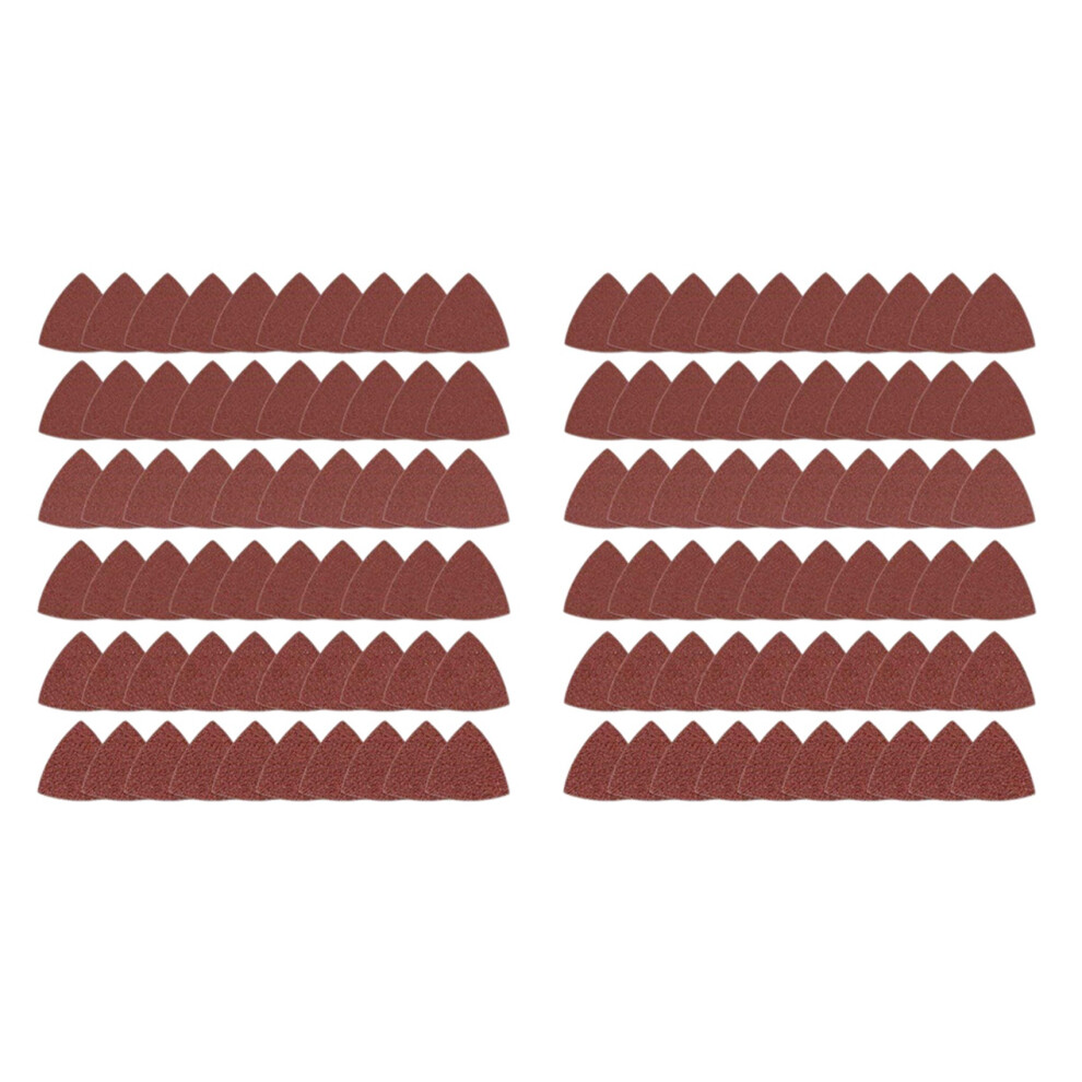 120Pcs Triangular Hook And Loop Triangle-Sandpaper 4713001602864