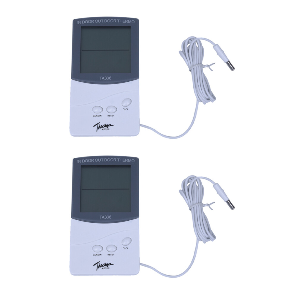 Digital Thermometer Inside Outside Temperature Probe 4713001689728