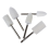 25pcs Felt Polishing Buffing Pad Head Set Rotary Tools for 3
