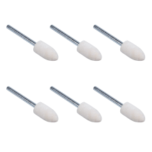 12 Pcs Polishing Buffing Tool 8.5mm Conical Mounted Felt
