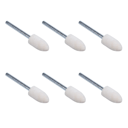 12 Pcs Polishing Buffing Tool 8.5mm Conical Mounted Felt