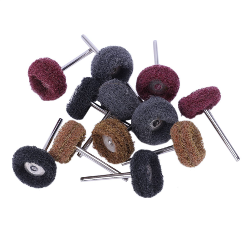 12 pcs Polishing Sanding Polish Wheel Buffer Abrasive Brush Head 1