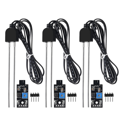 3 Sets Soil Moisture Sensor, with Probe 1