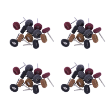 12 pcs Polishing Sanding Polish Wheel Buffer Abrasive Brush Head