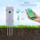 2Pcs TUYA ZIGBEE Plant Monitor Soil Temperature Meter Humidity Sensor 3