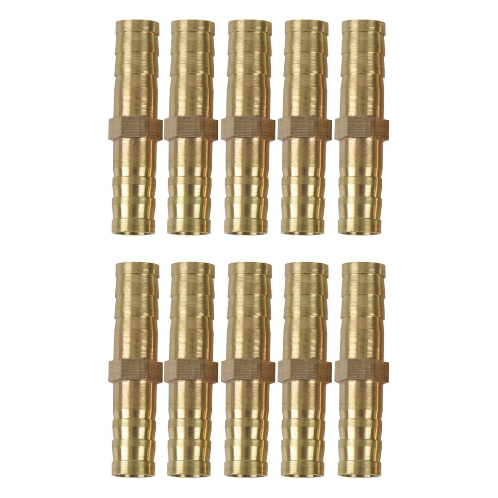 5Pcs 8Mm Inner Dia Air Gas Straight Hose Pipe Barb Coupler 4713231958908